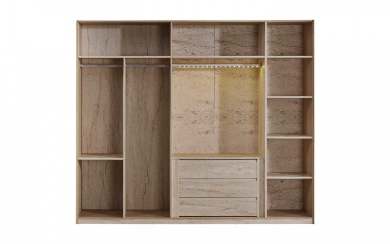 Tual 5 Kapılı Dolap